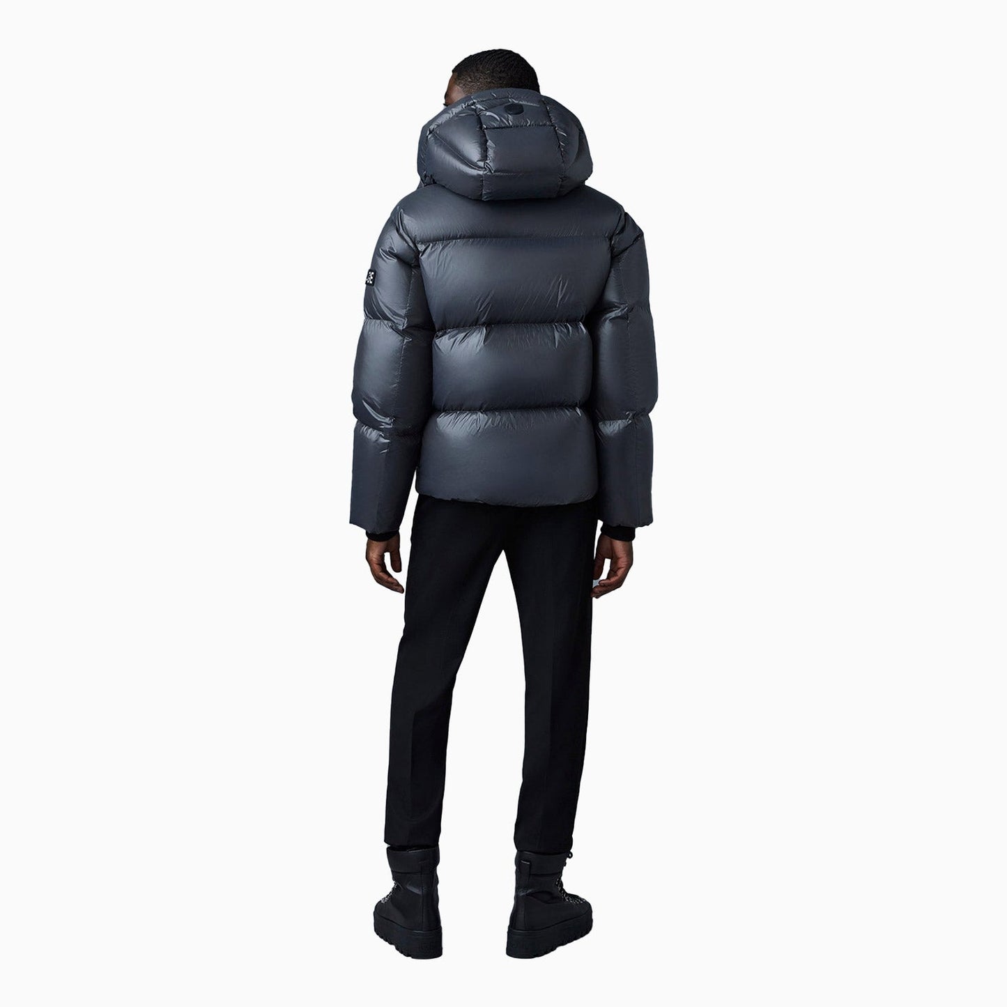 Men's KENT-Z Lustrous Light Down Jacket With Hood