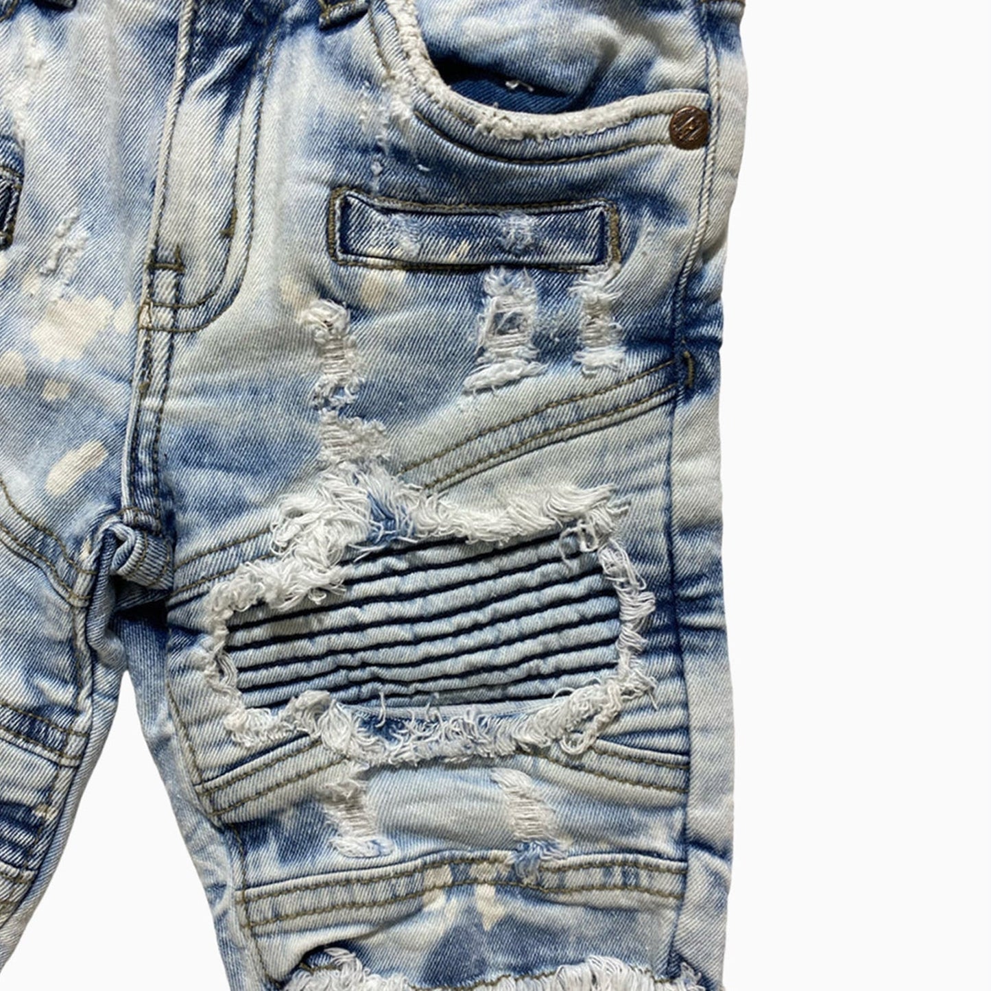Kid's Motocross Denim Shorts