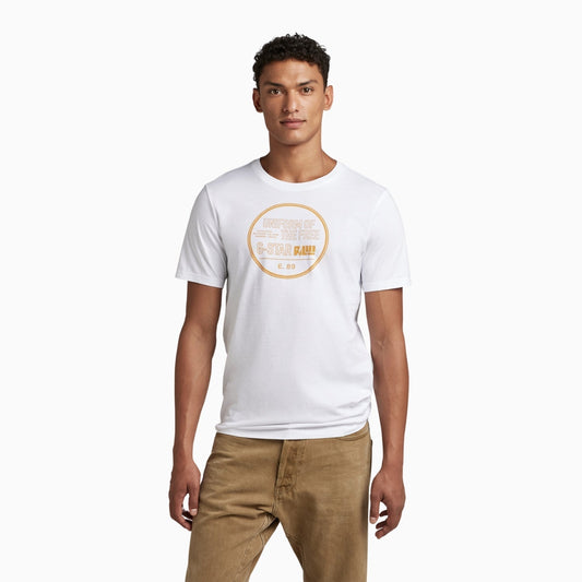 Men's Chest Gr Slim R T Crew Neck T Shirt