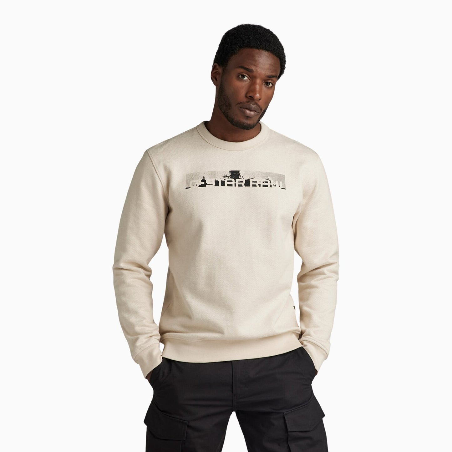 Men's Flight Deck Back Graphic Sweatshirt