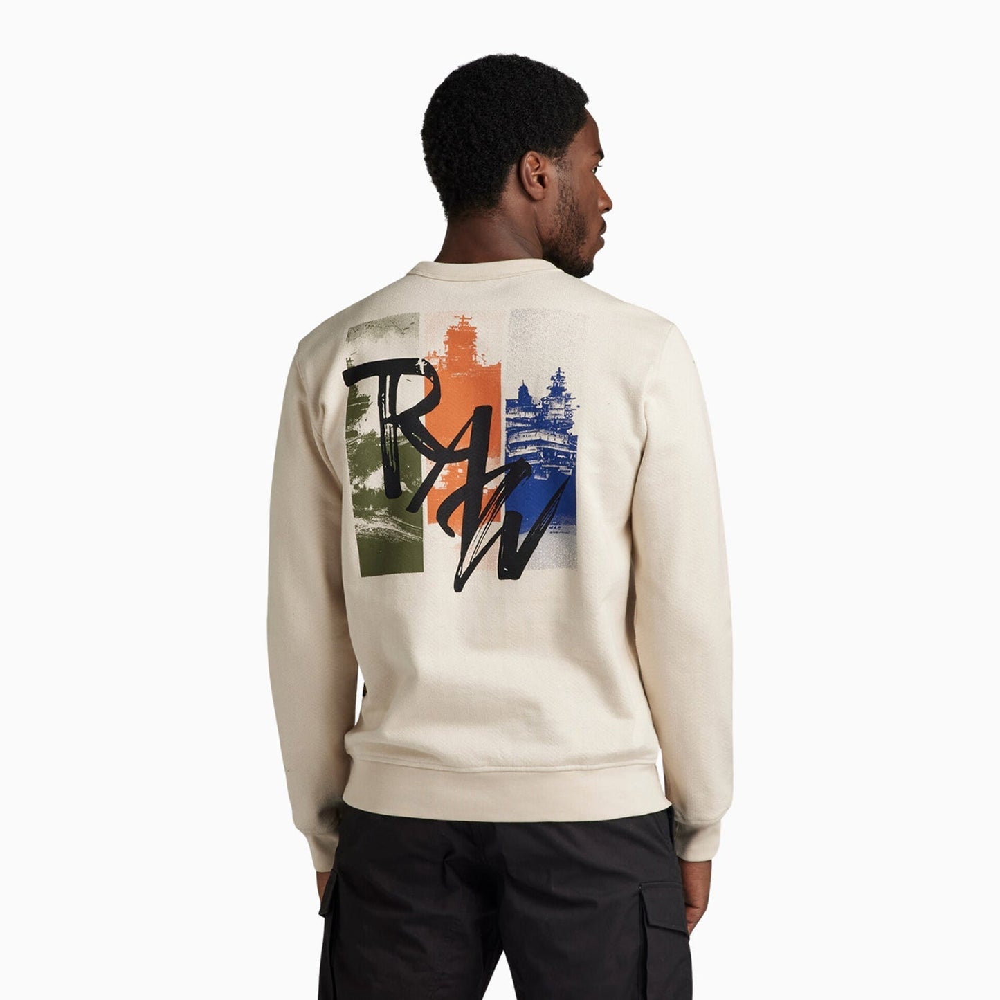 Men's Flight Deck Back Graphic Sweatshirt