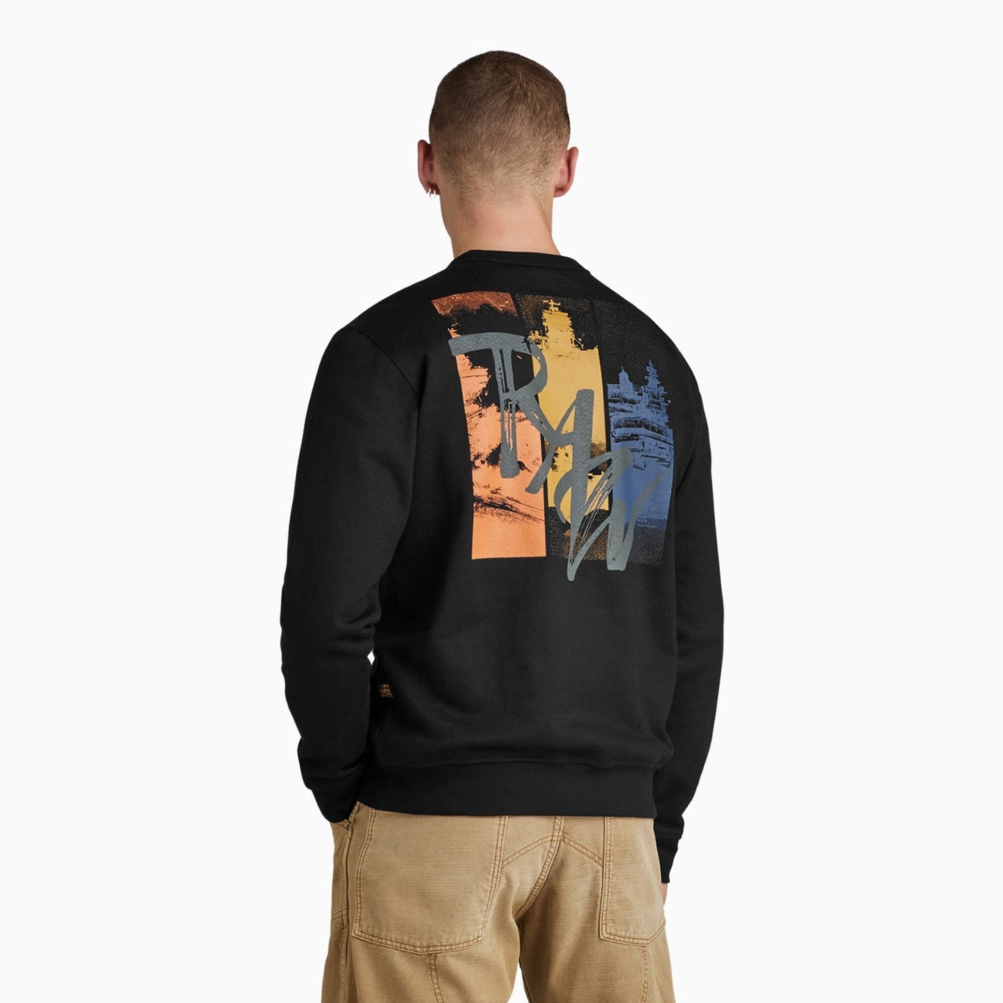 Men's Flight Deck Back Graphic Sweatshirt