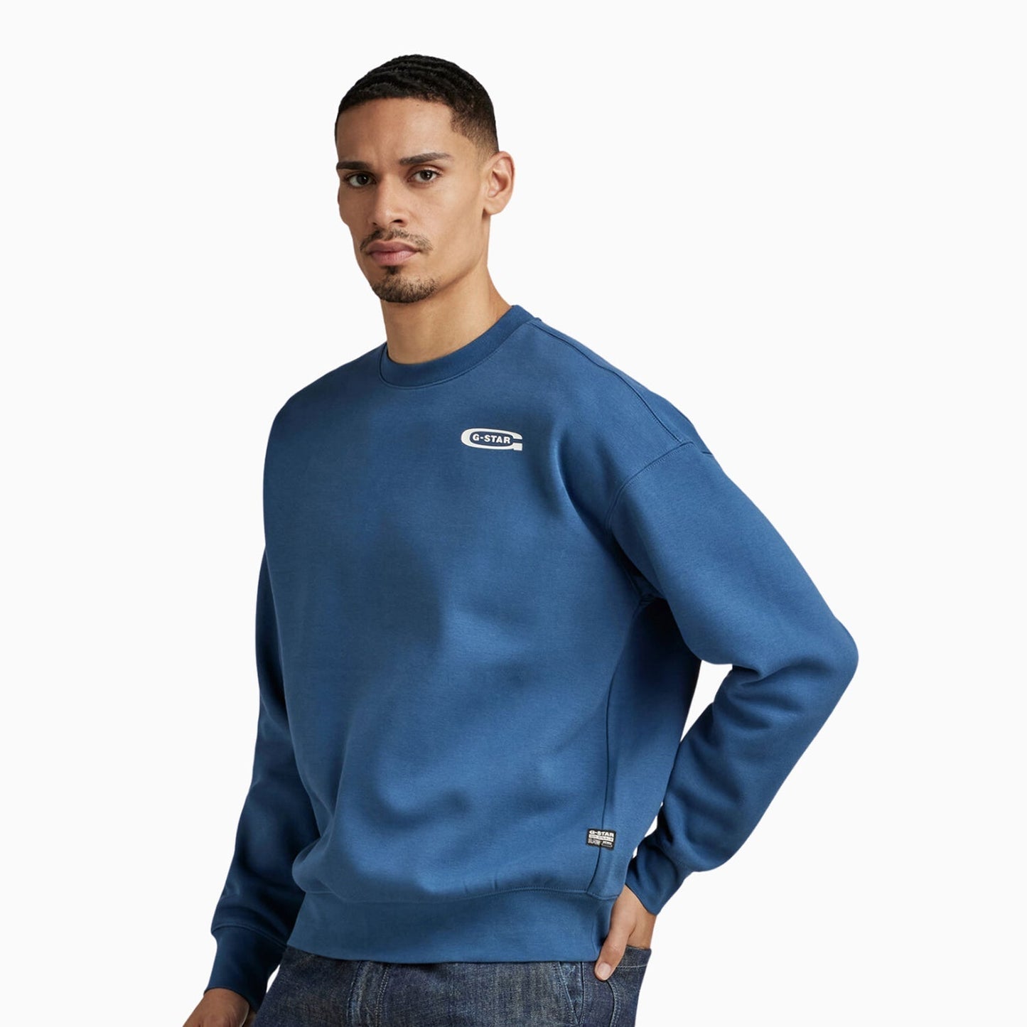 Men's Old Skool Back Graphic Loose Sweatshirt