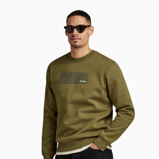 Men's Raw Felt Logo Sweatshirt