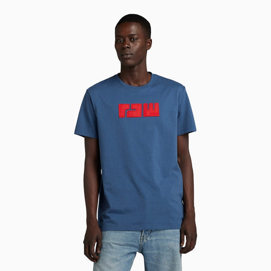 Men's Raw Logo Short Sleeve T Shirt