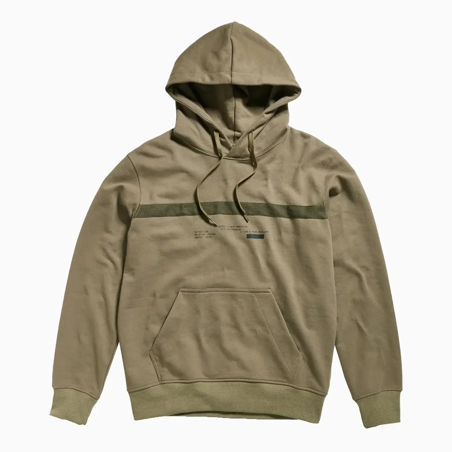 Men's Tape Pull Over Hoodie