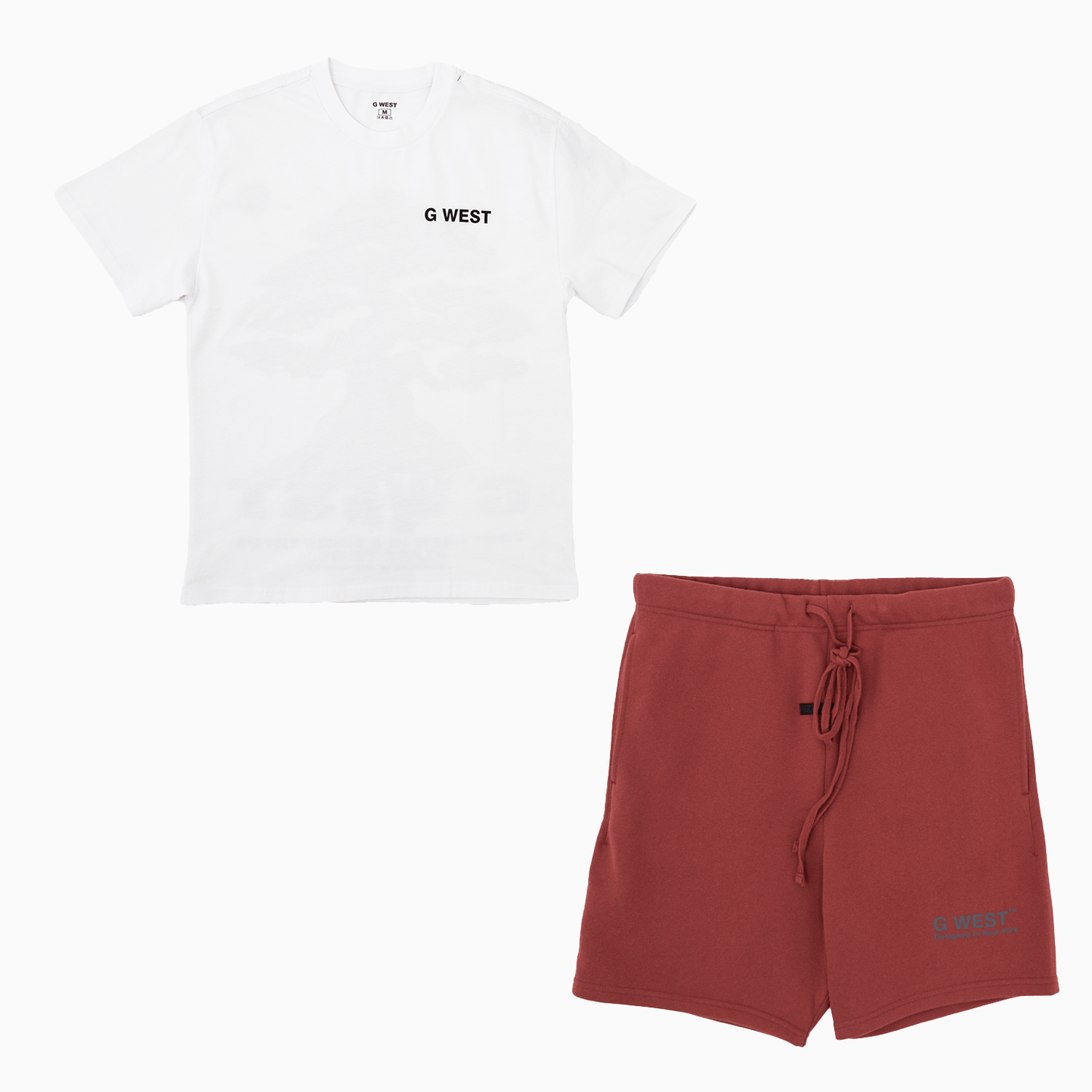 Men's Bonsai Tree T-Shirt And Shorts Outfit