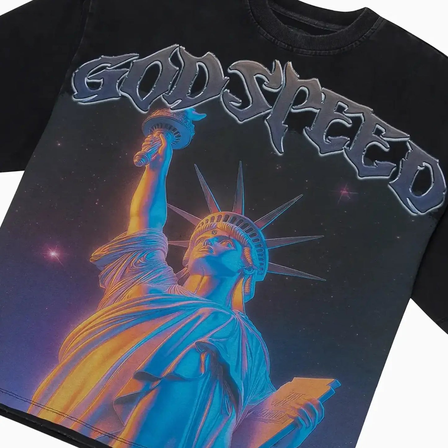 Men's Purple City Short Sleeve T-Shirt