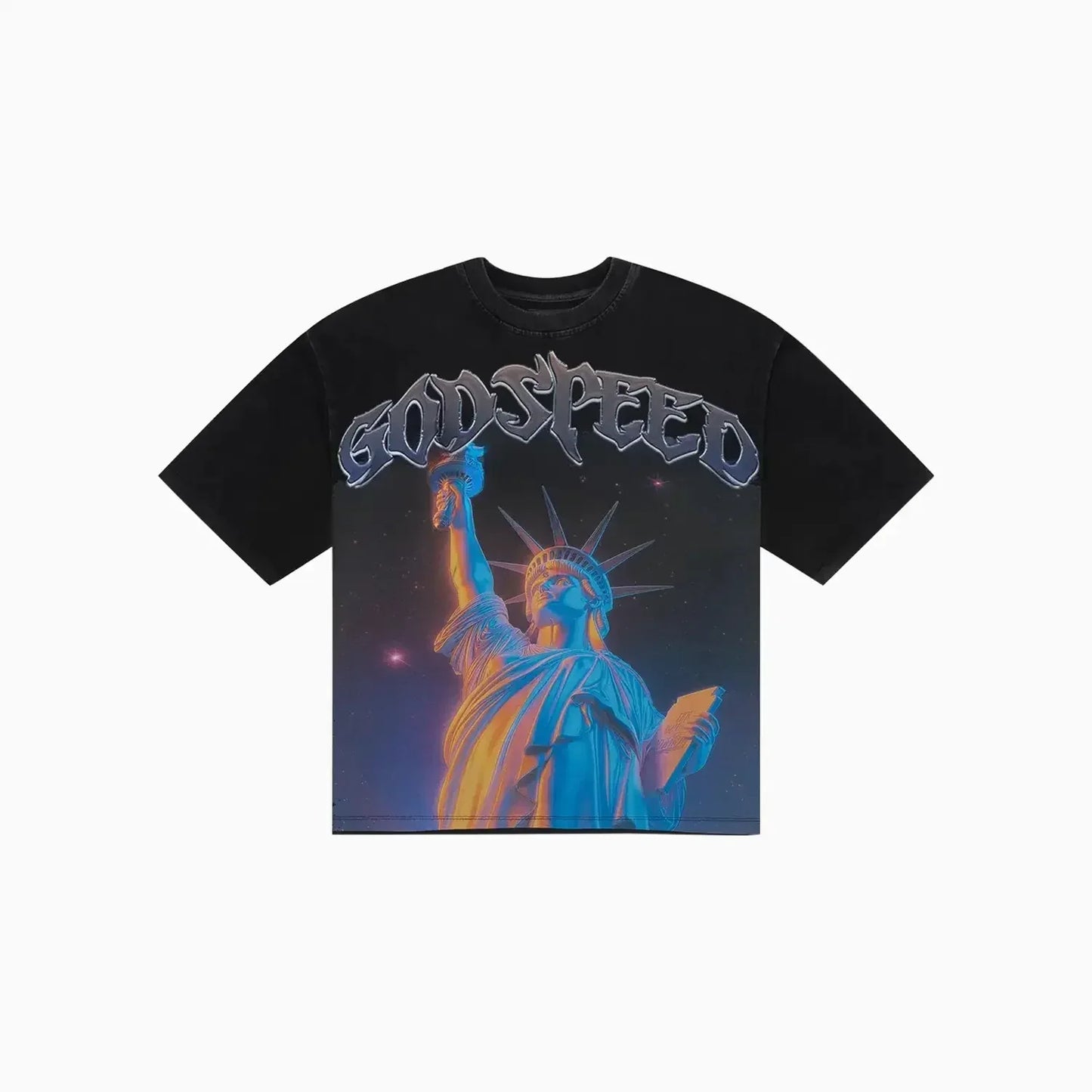 Men's Purple City Short Sleeve T-Shirt