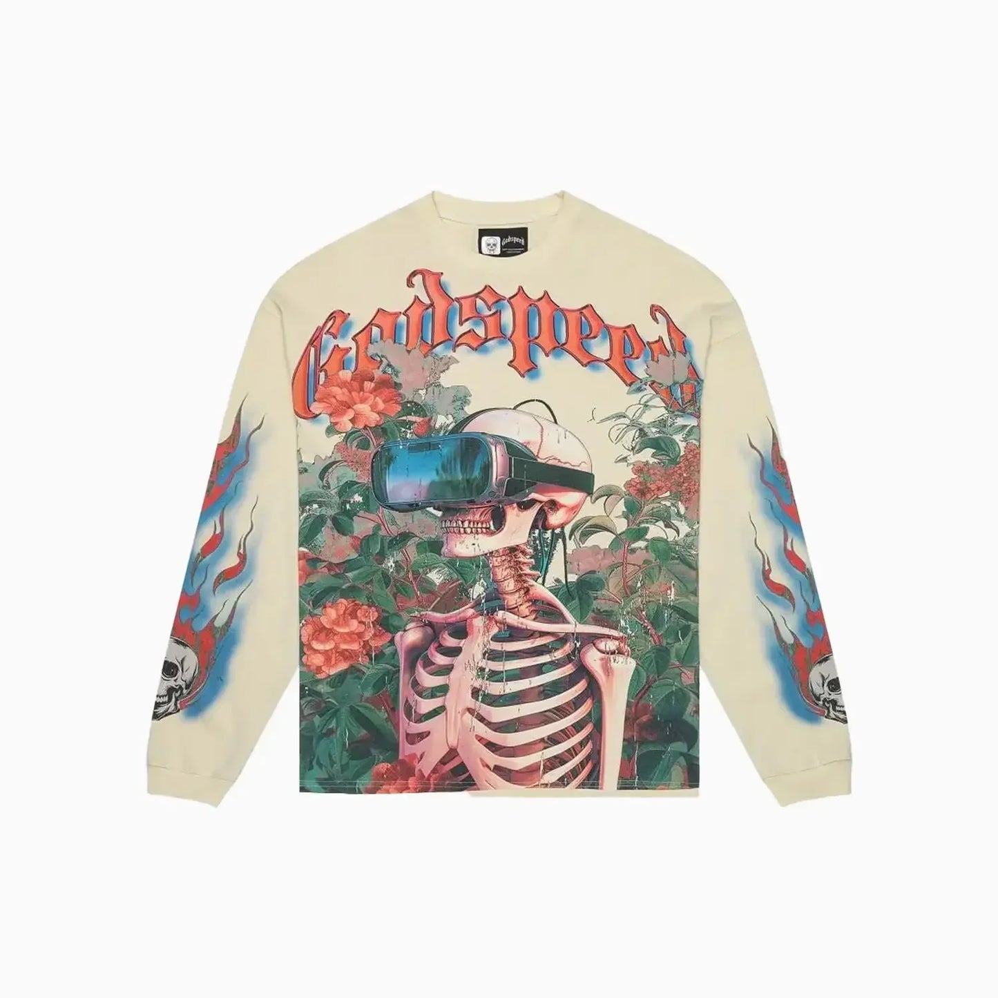 Men's Vision Flowers Long Sleeve Sweatshirt