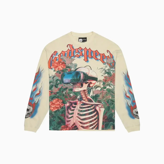 Men's Vision Flowers Long Sleeve Sweatshirt