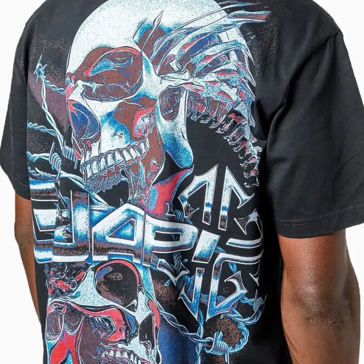 Men's Chrome Skull T-Shirt