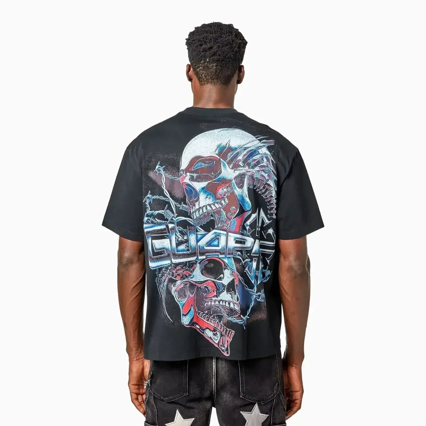 Men's Chrome Skull T-Shirt