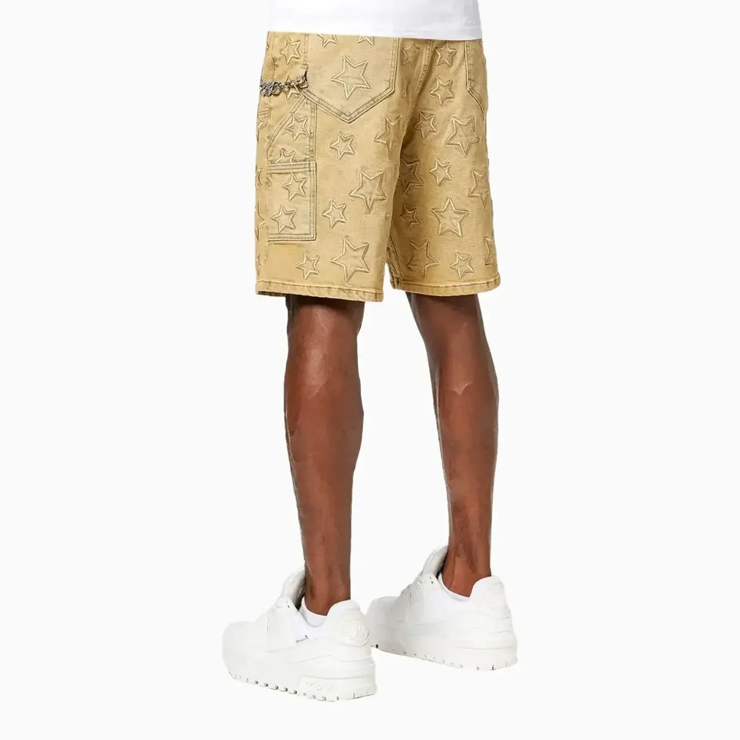 Men's Vintage Stars Denim Shorts