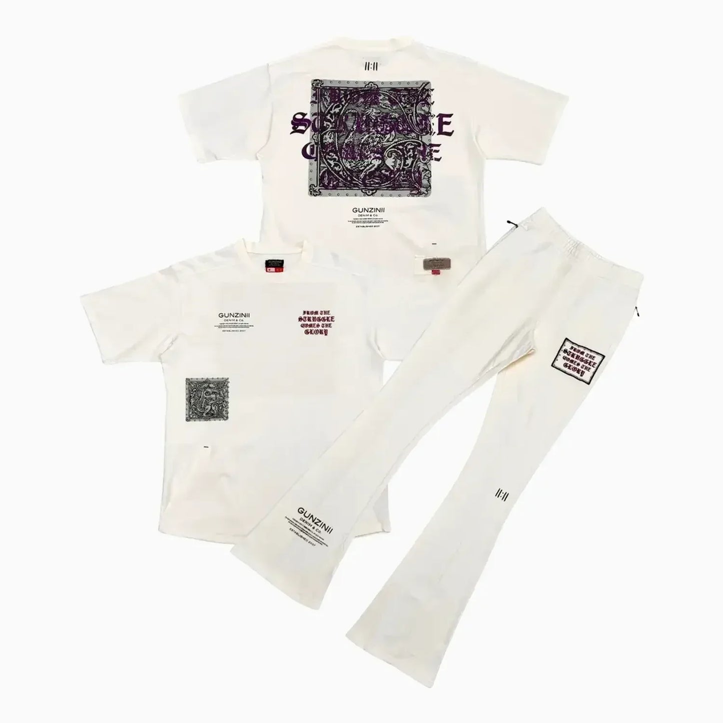 Men's Savage Culture Graphic Co-ord Set – Off-White Edition