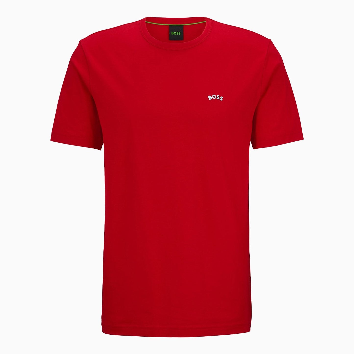 Men's Organic Cotton T-Shirt With Curved Logo