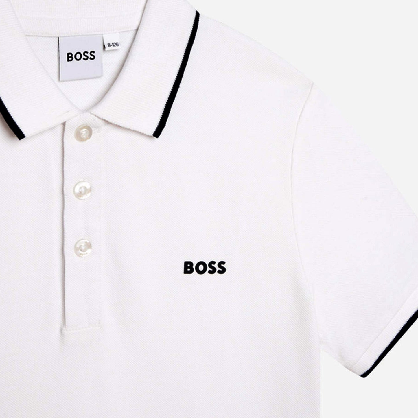 Kid's Logo Short Sleeve Polo Shirt