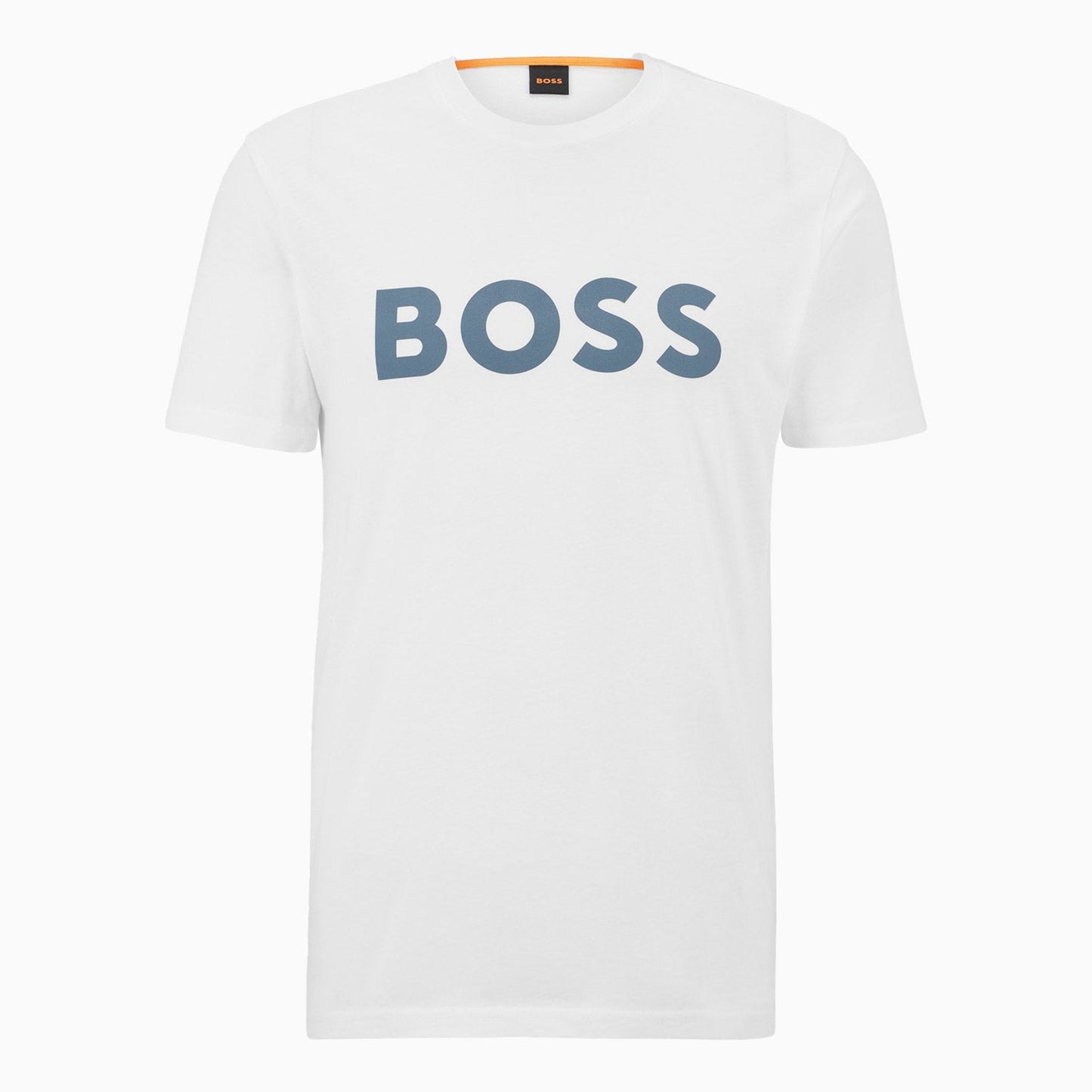 Men's Cotton Jersey With Rubber Print Logo T Shirt