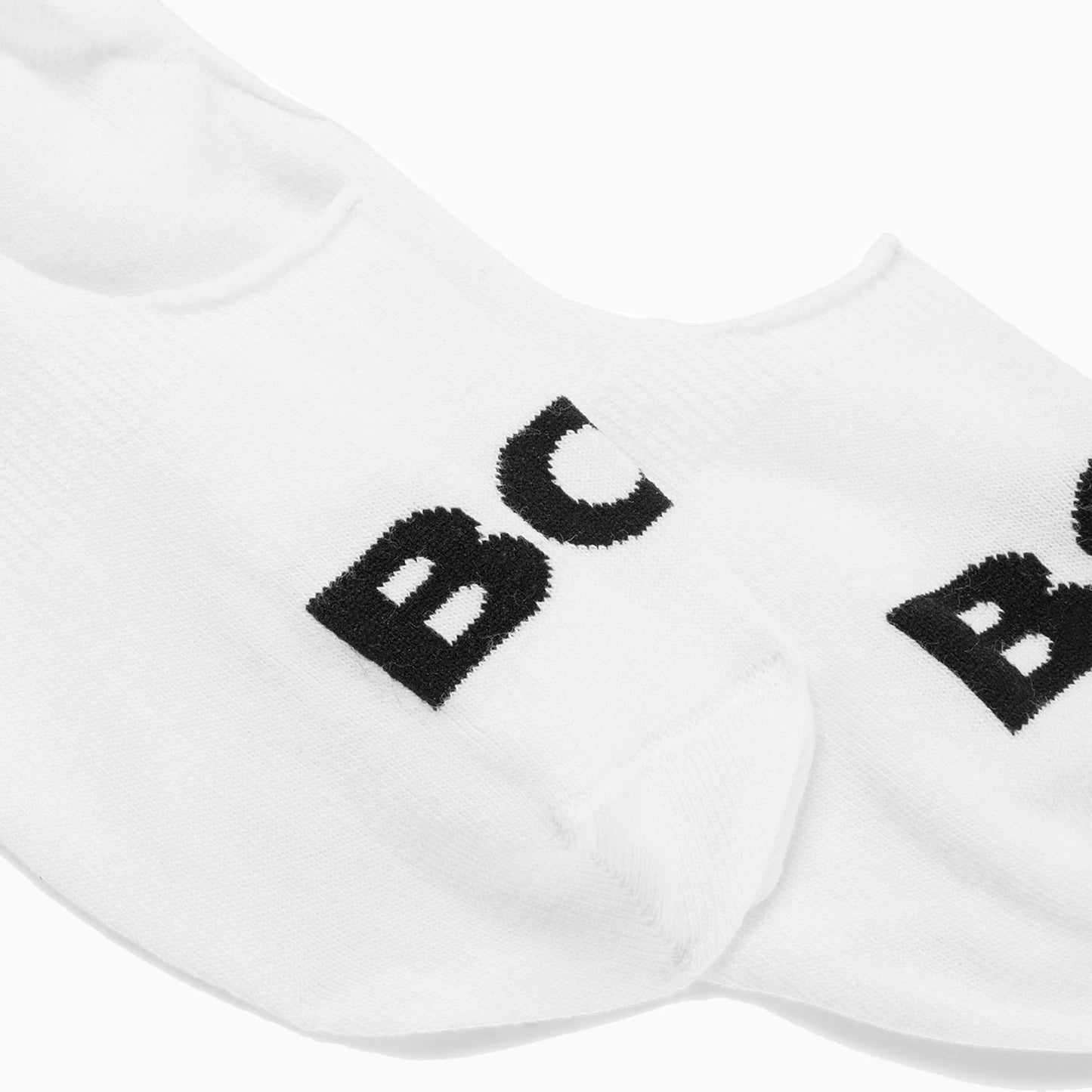 Men's Two Pack Of Invisible Socks In A Cotton Blend