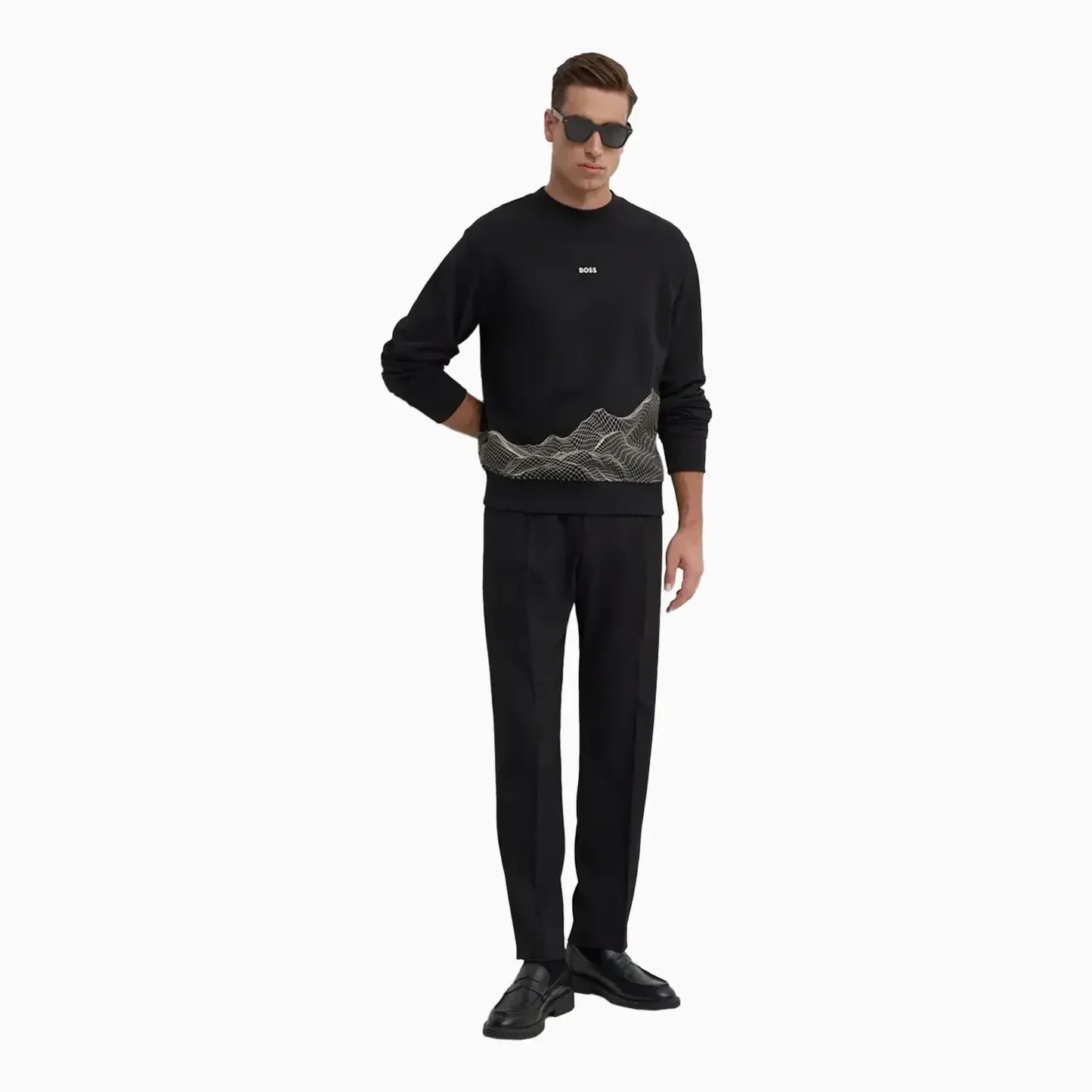 Men's We Surface Crew Neck Sweatshirt