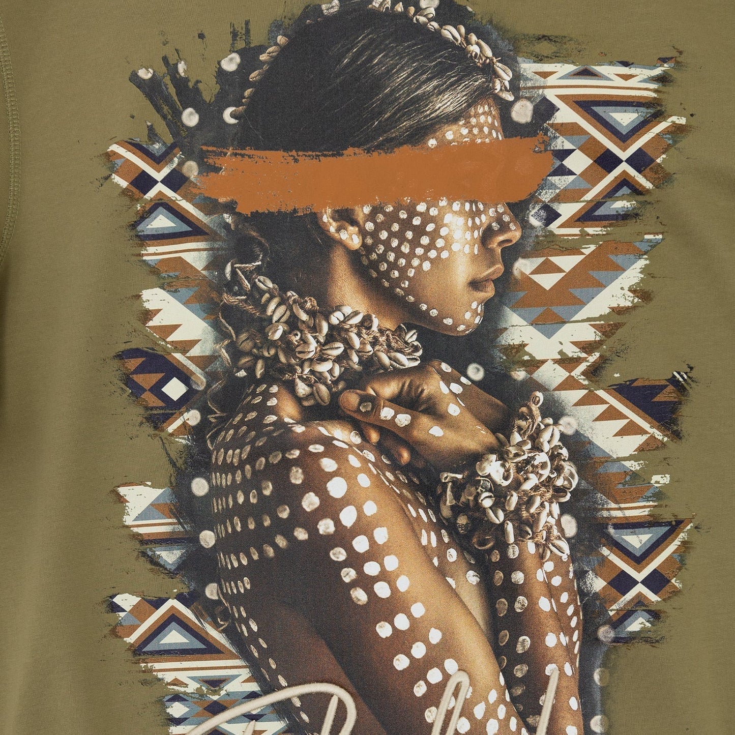 Men's Tribal Blind Love Crew Neck Sweatshirt