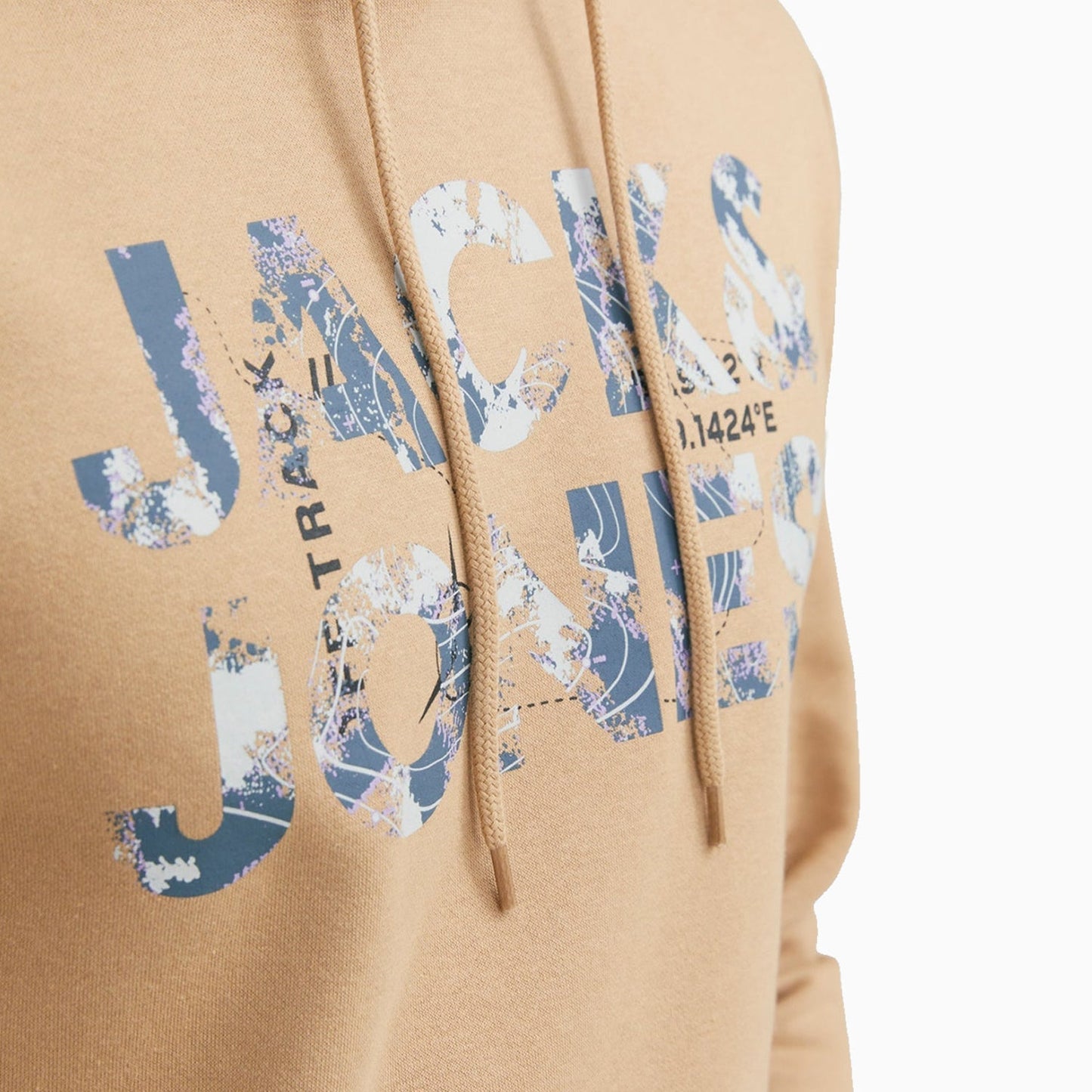 Men's Large Logo Pull Over Hoodie