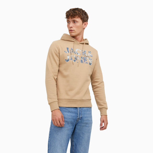 Men's Large Logo Pull Over Hoodie