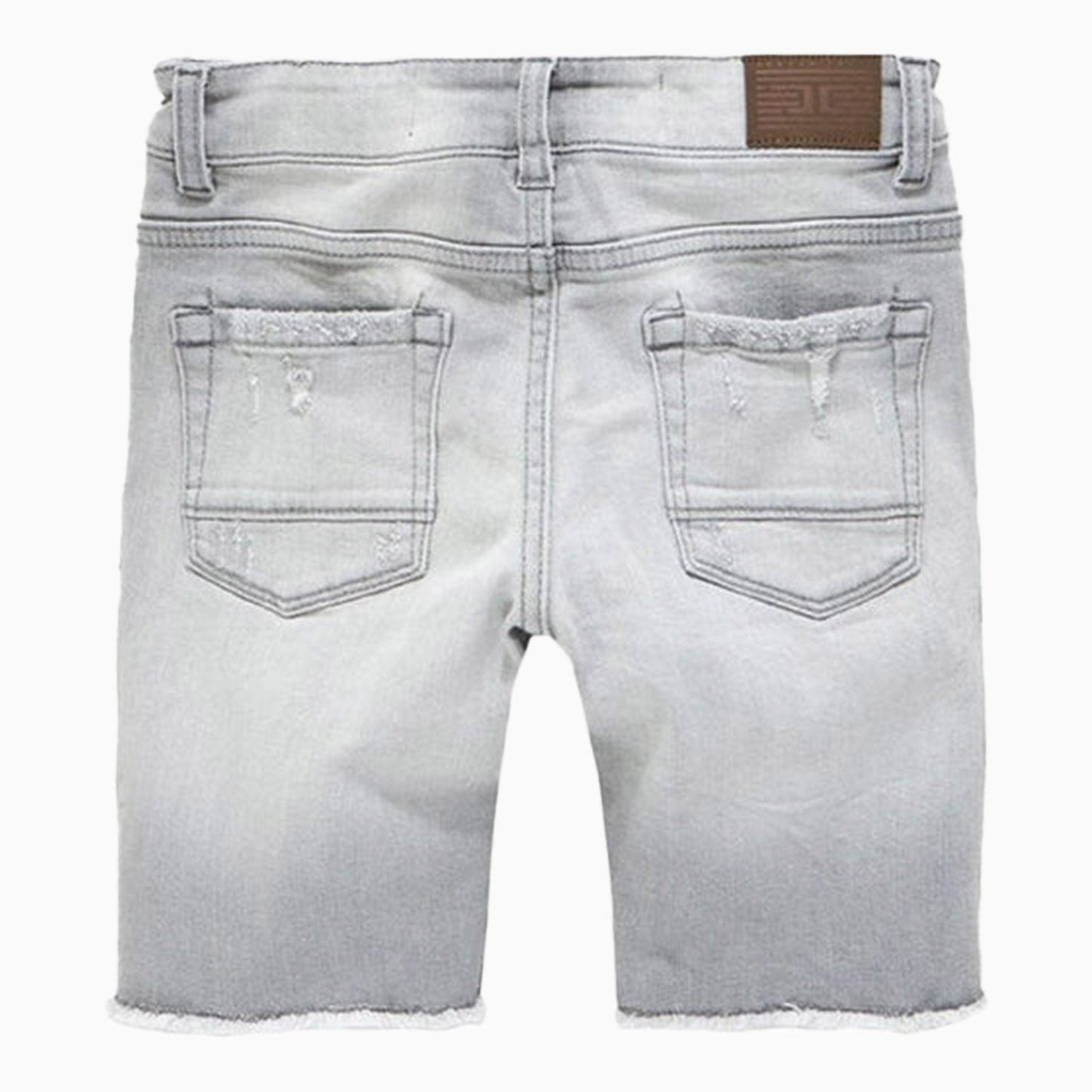 Kid's Shredded Abyss Denim Shorts