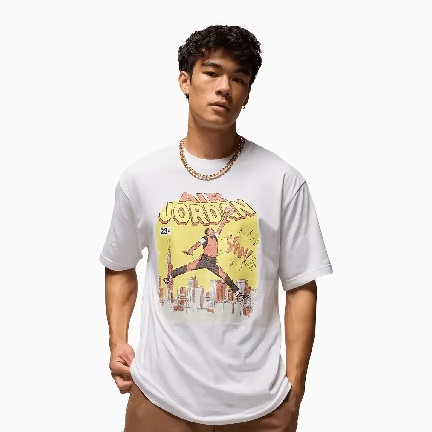 Men's Comic Crew Neck T-Shirt