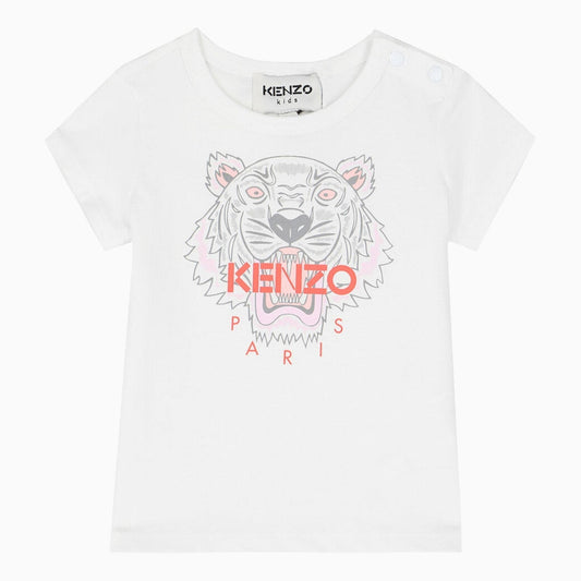 Kid's Tiger Print Short Sleeve T Shirt