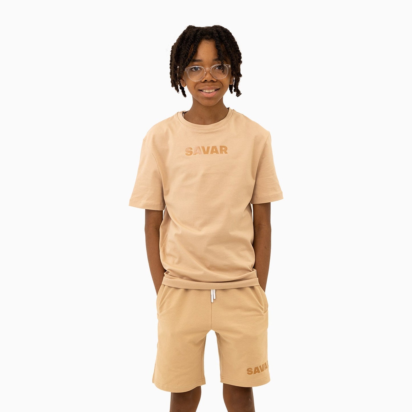 Kid's Savar T-Shirt And Shorts Outfit