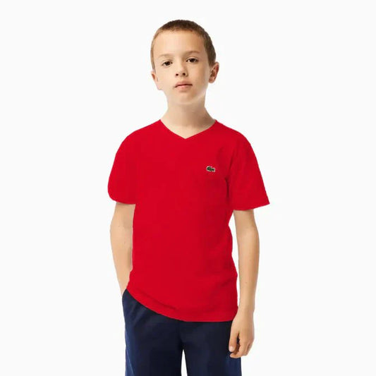 Kid's Cotton V Neck T-Shirt