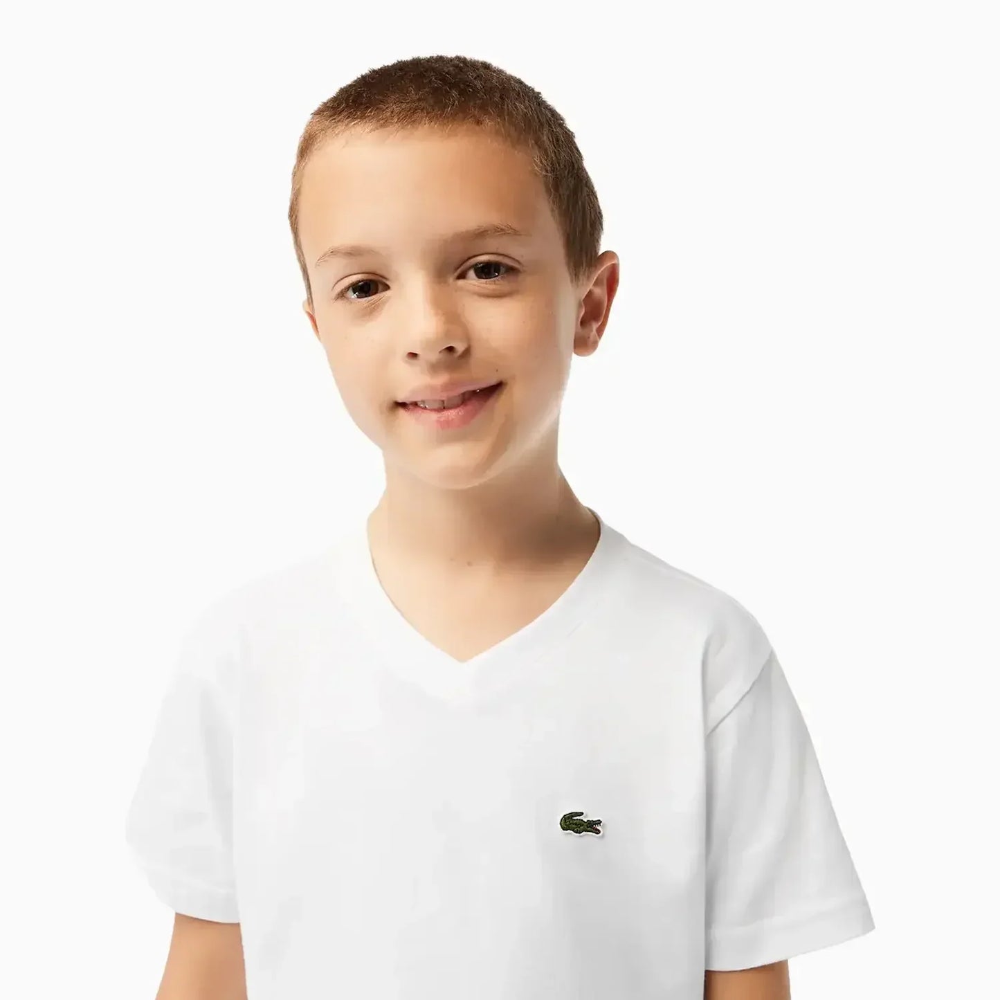 Kid's Cotton V Neck T-Shirt
