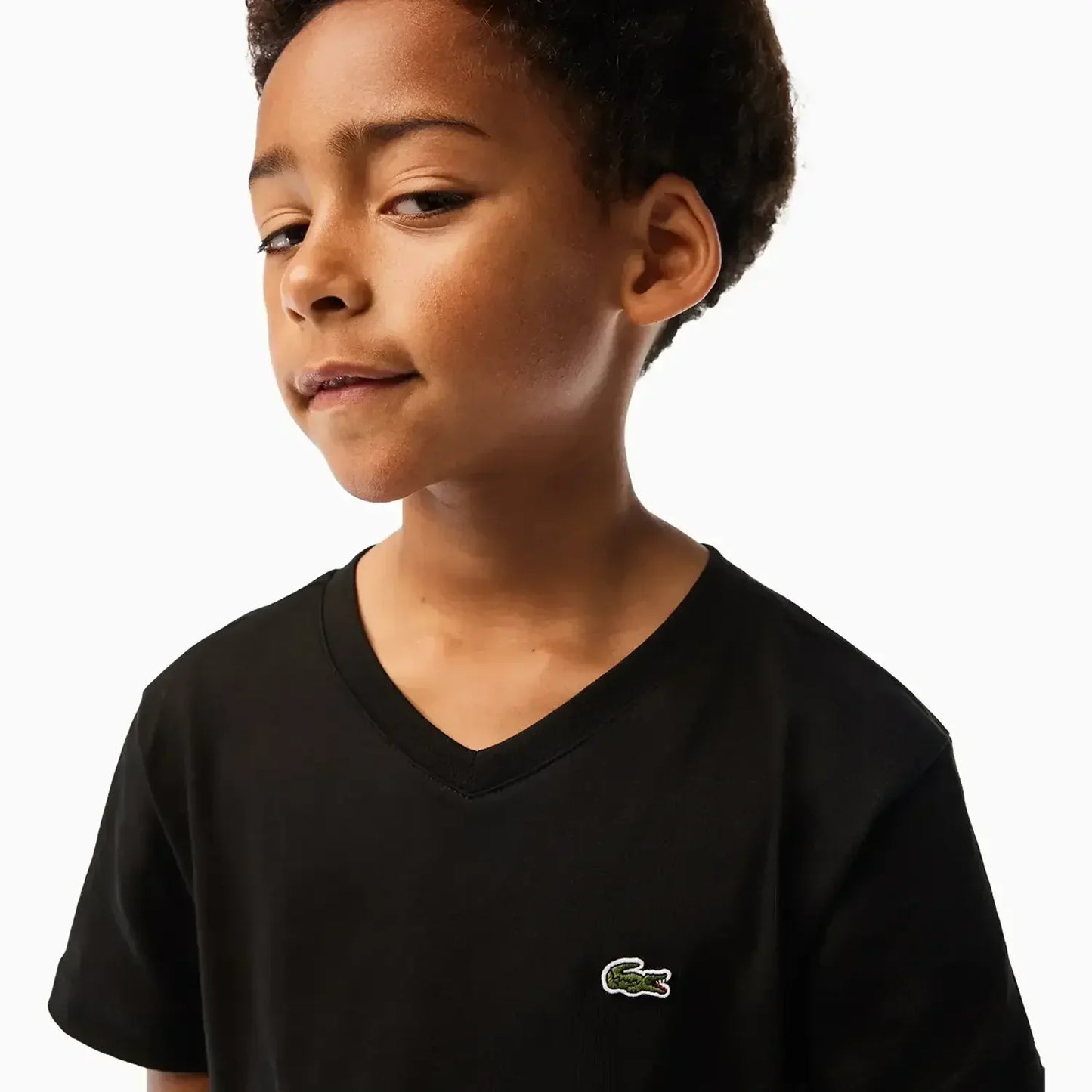 Kid's Cotton V Neck T-Shirt