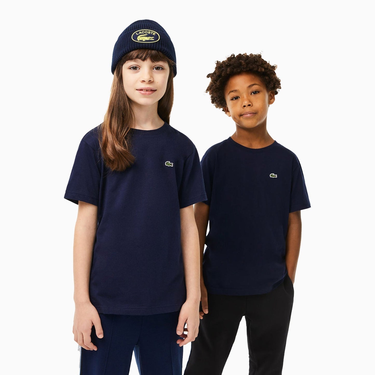 Kid's Crew Neck Cotton Jersey T-shirt
