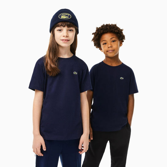 Kid's Crew Neck Cotton Jersey T-shirt