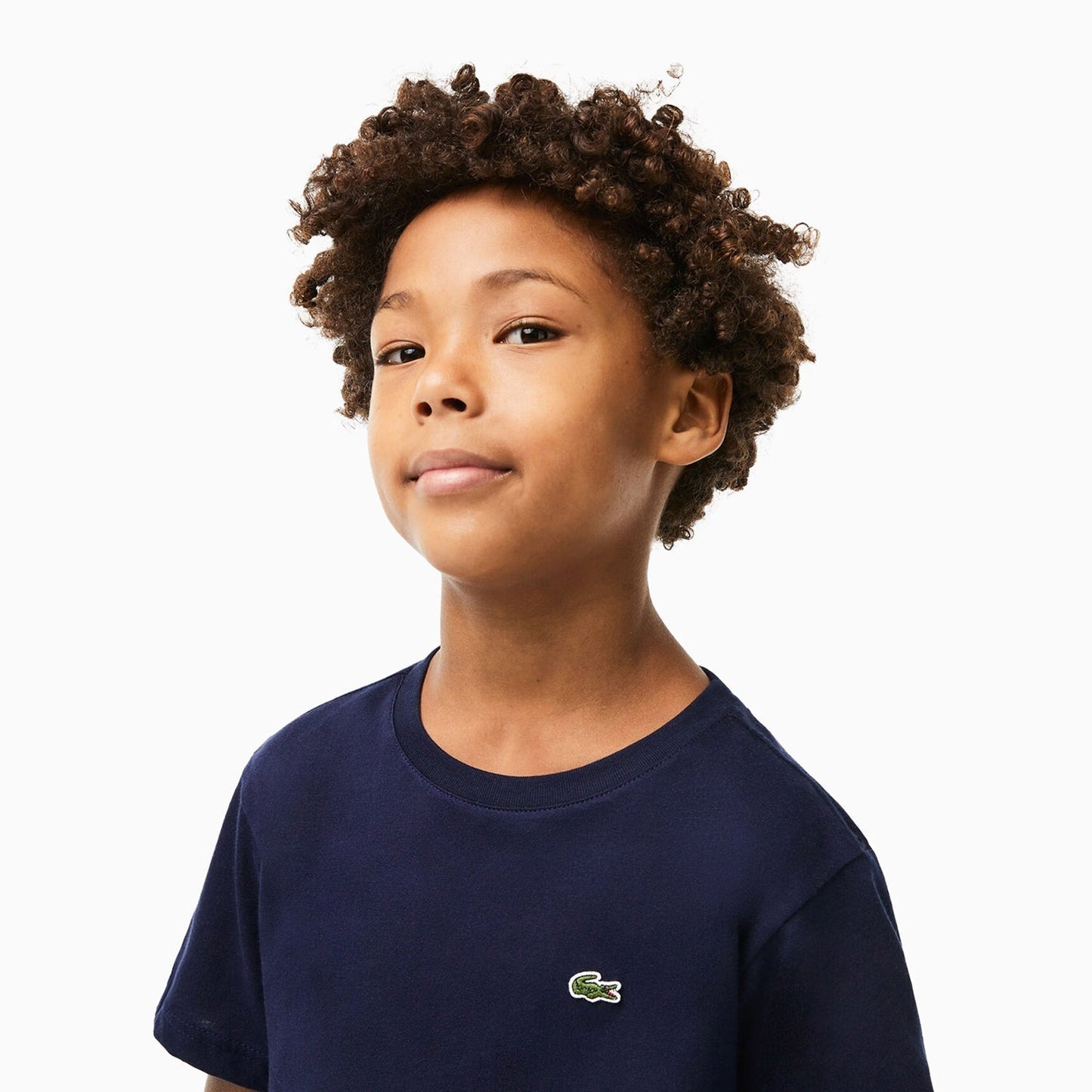 Kid's Crew Neck Cotton Jersey T-shirt
