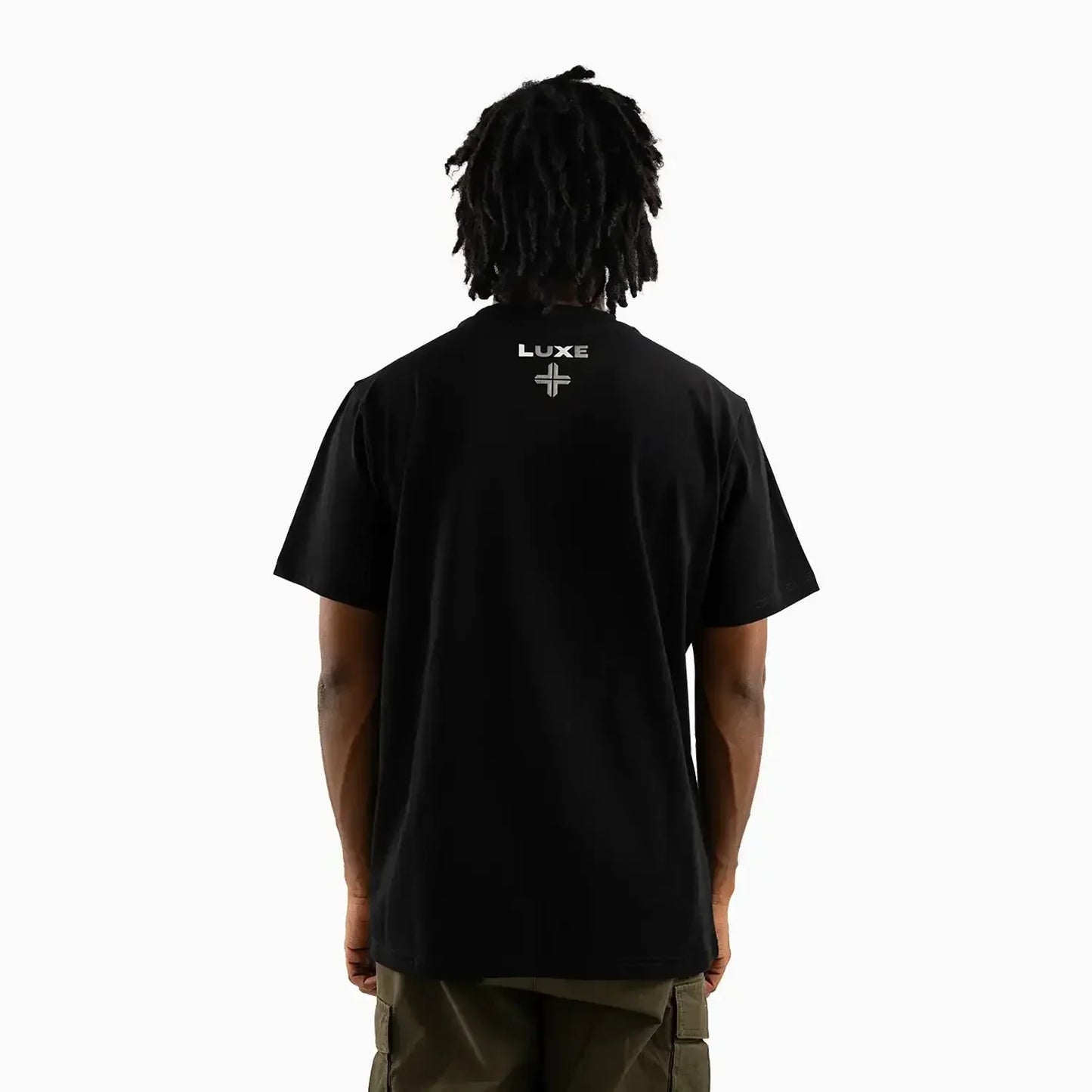 Men's Monochrome Marble Graphic T-Shirt