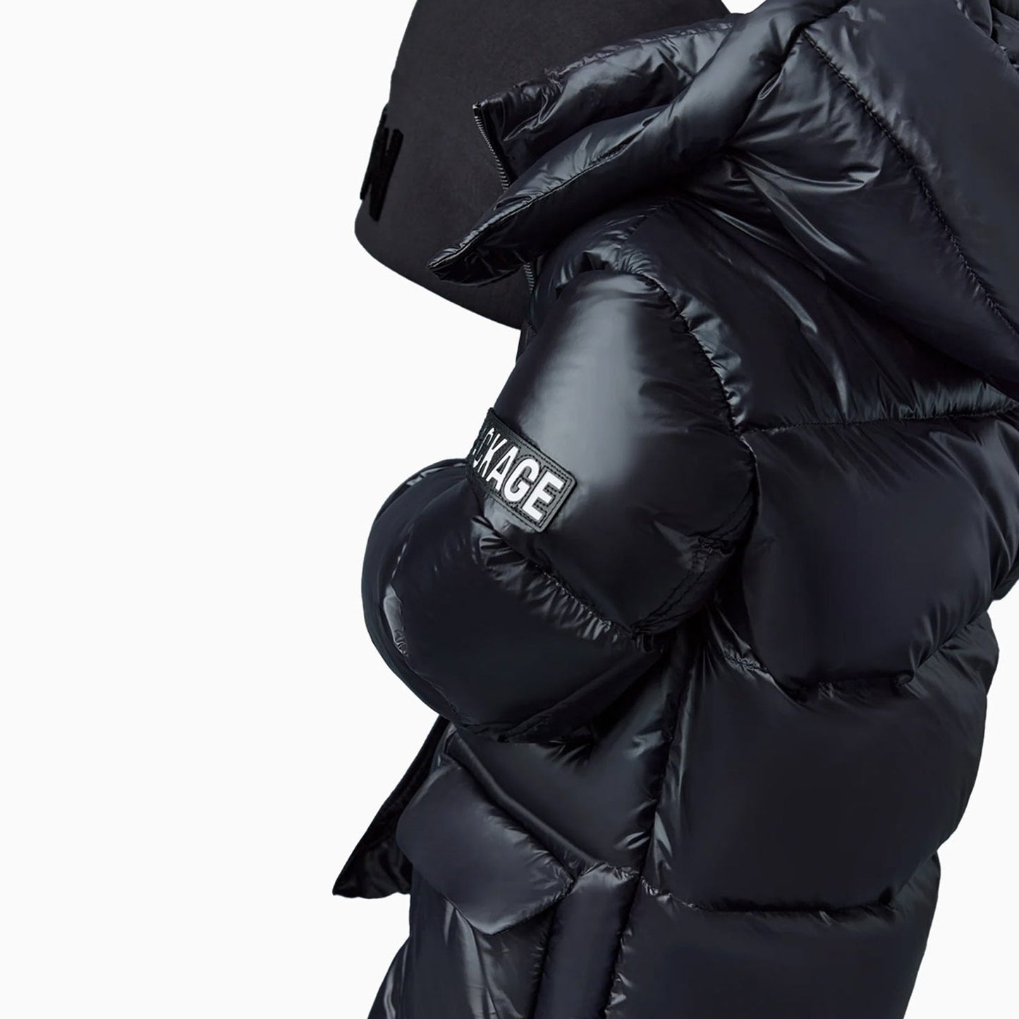 Kid's KENNIE Lustrous Light Down Parka Jacket With Hood