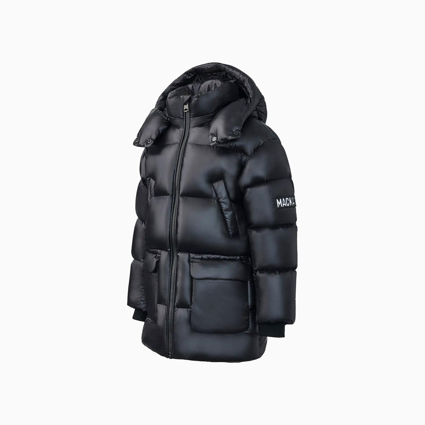 Kid's KENNIE Lustrous Light Down Parka Jacket With Hood