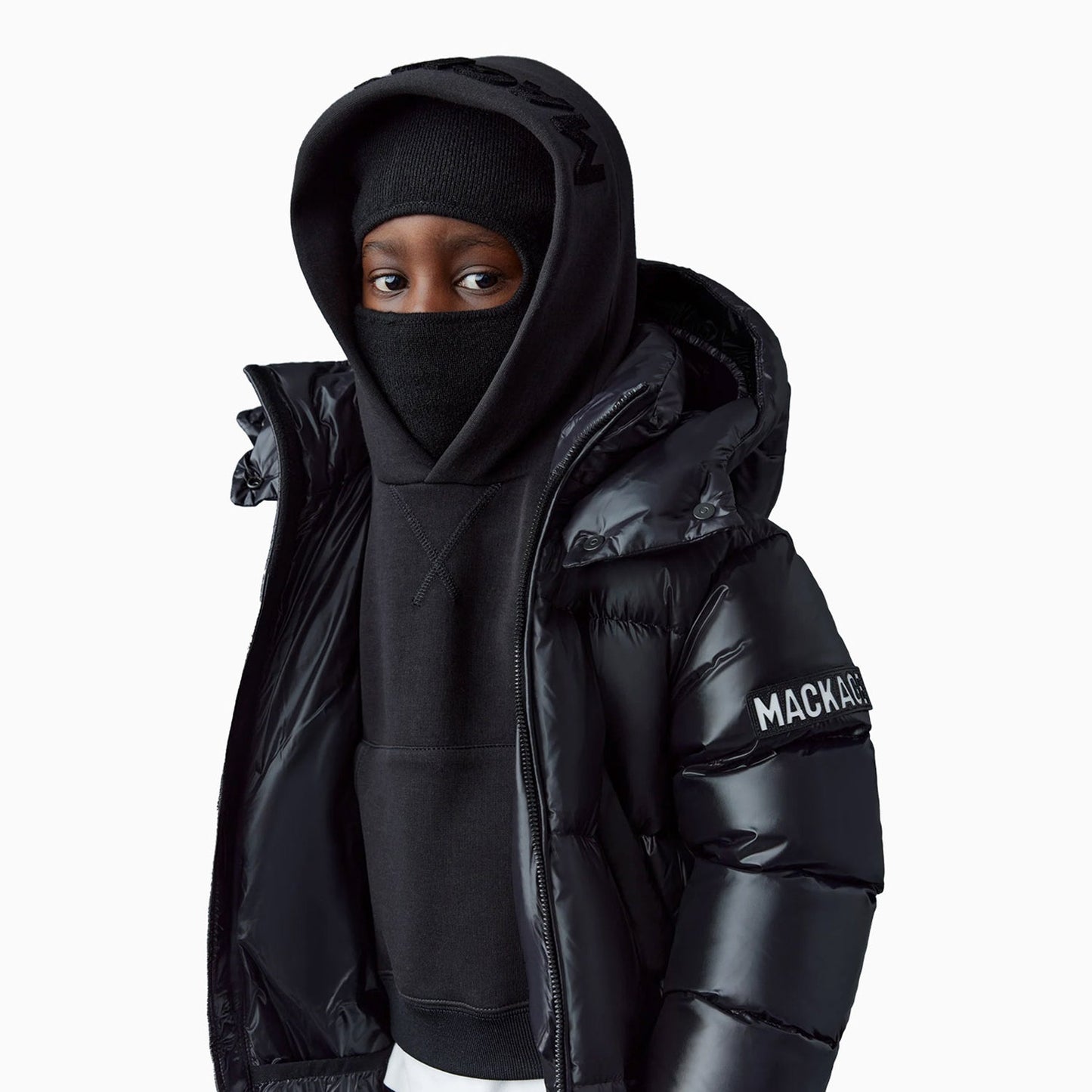 Kid's KENNIE Lustrous Light Down Parka Jacket With Hood