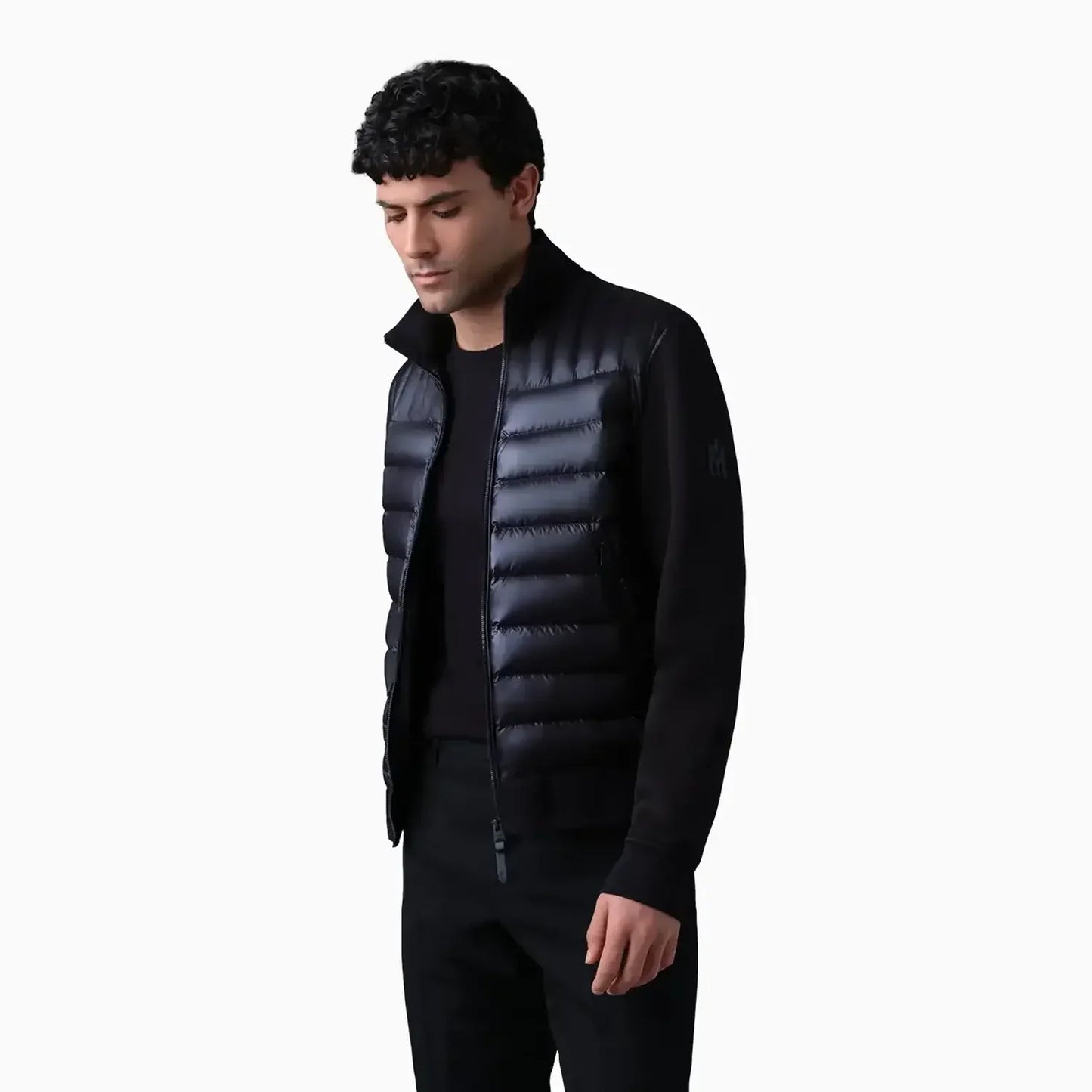 Men's COLLIN-R Nano Down Mixed Media Bomber Jacket