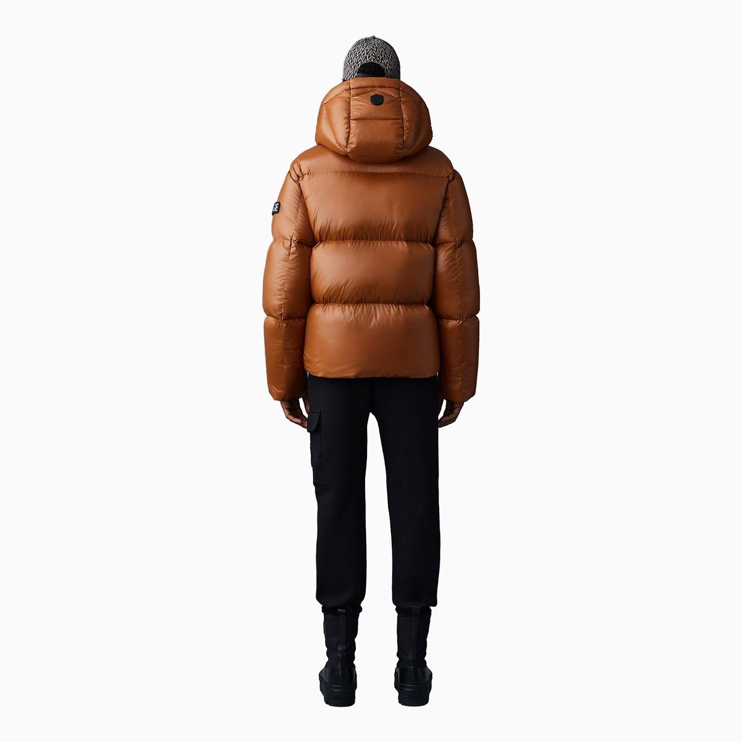 Men's KENT-Z Lustrous Light Down Jacket With Hood