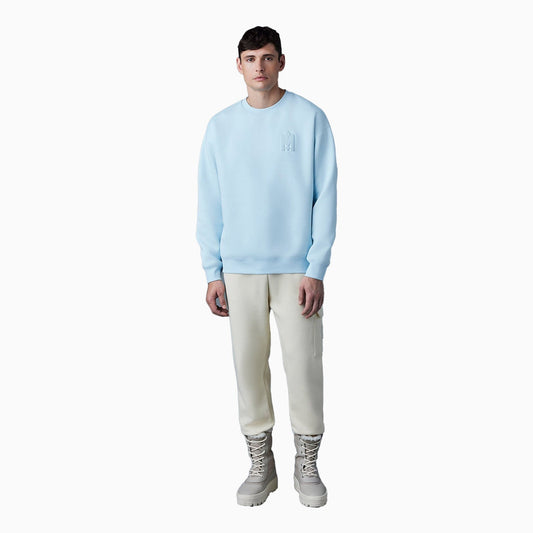 Men's MAX-VT Double Face Jersey Sweatshirt With Embroidered Logo