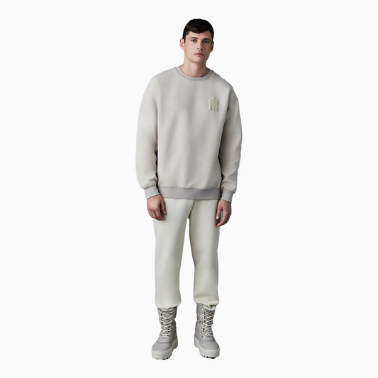 Men's MAX-VT Double Face Jersey sweatshirt With Embroidered Logo