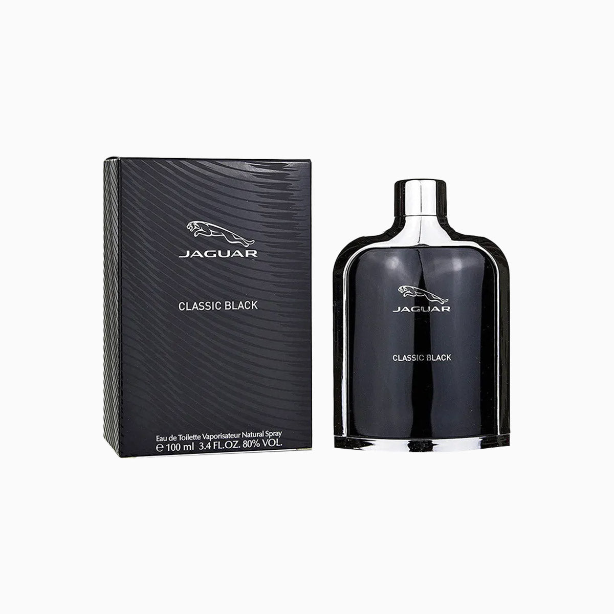 Men's Jaguar Classic Black EDT Spray 3.4 Oz