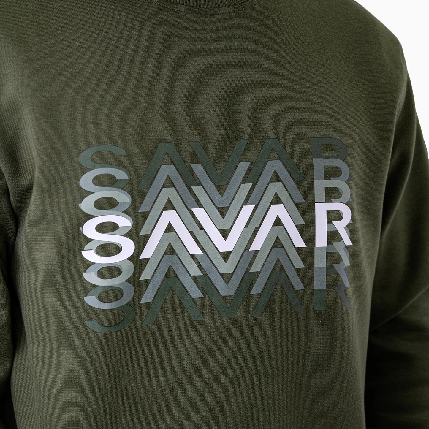 Men's Savar Logo Crew Neck Sweatshirt