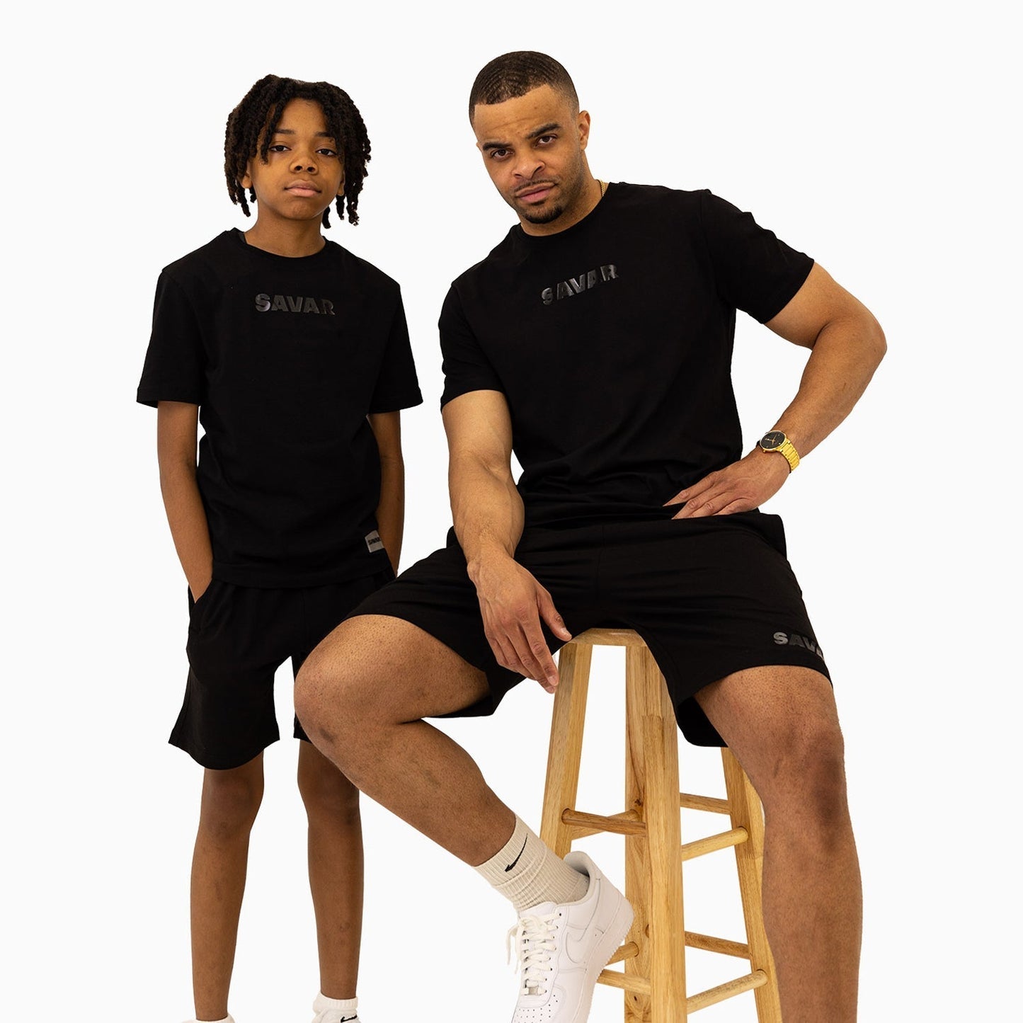 Men's Savar T-Shirt And Shorts Outfit