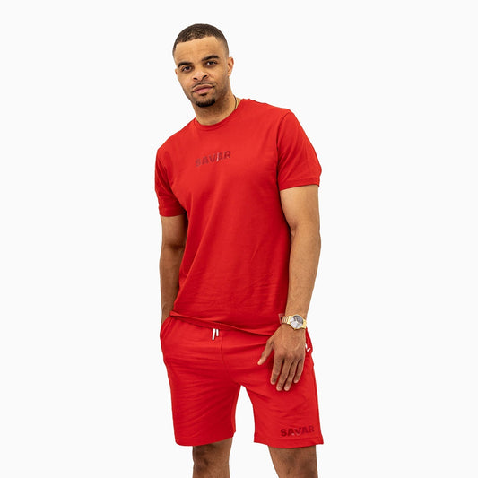 Men's Savar T-Shirt And Shorts Outfit