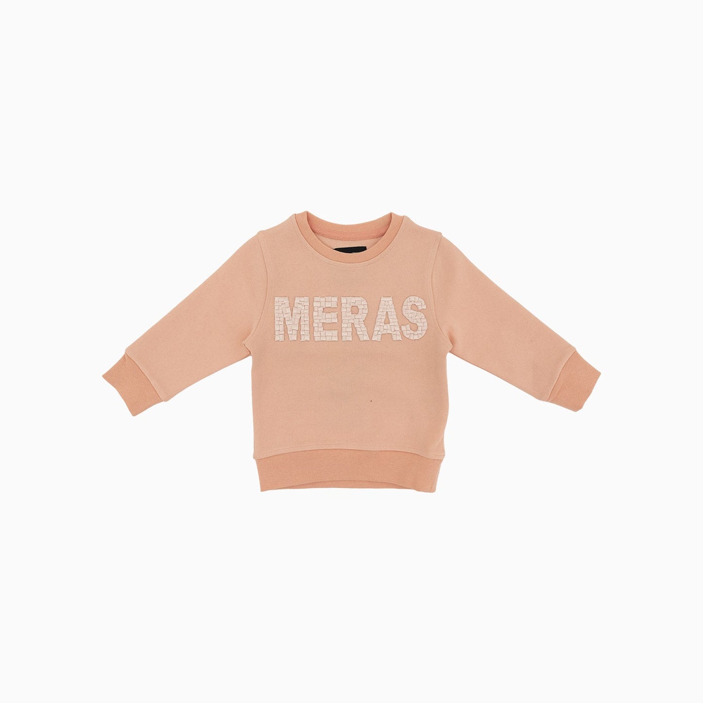 Kid's Embroidery Crew Neck Sweatshirt
